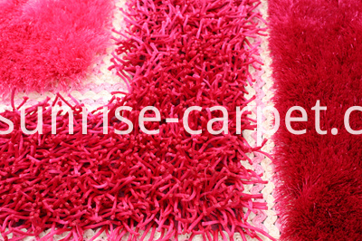 Viskose & Seide Shaggy mit Loop Design Viscose & Silk Shaggy with Loop Design
